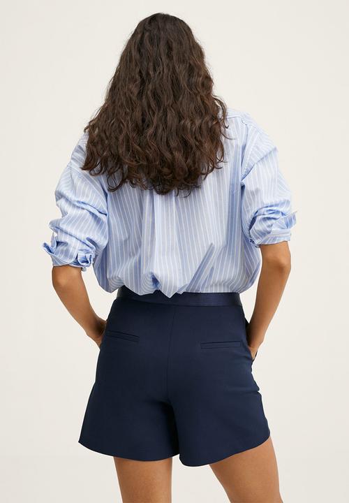 MANGO - Shorts malu-h - navy