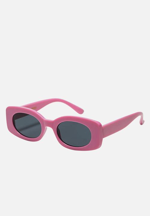 MANGO - Acetate frame sunglasses - pastel pink