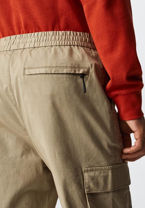 MANGO - Trousers cargo nakano - beige