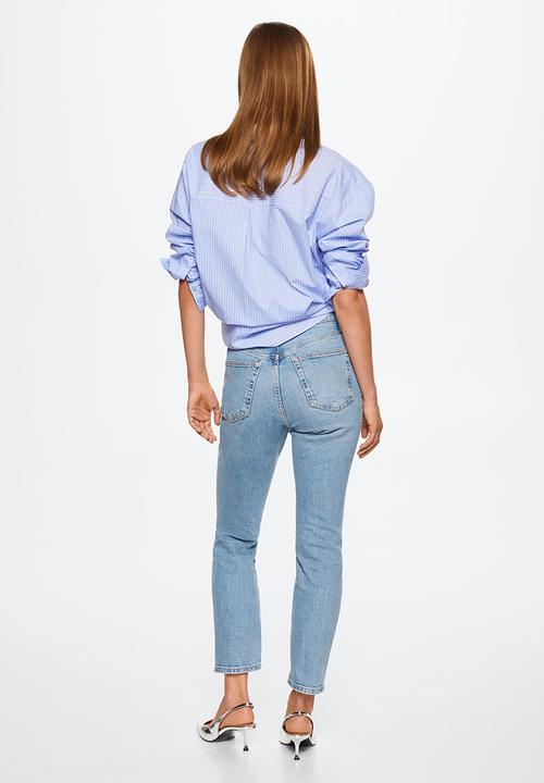 MANGO - Jeans claudia - medium blue