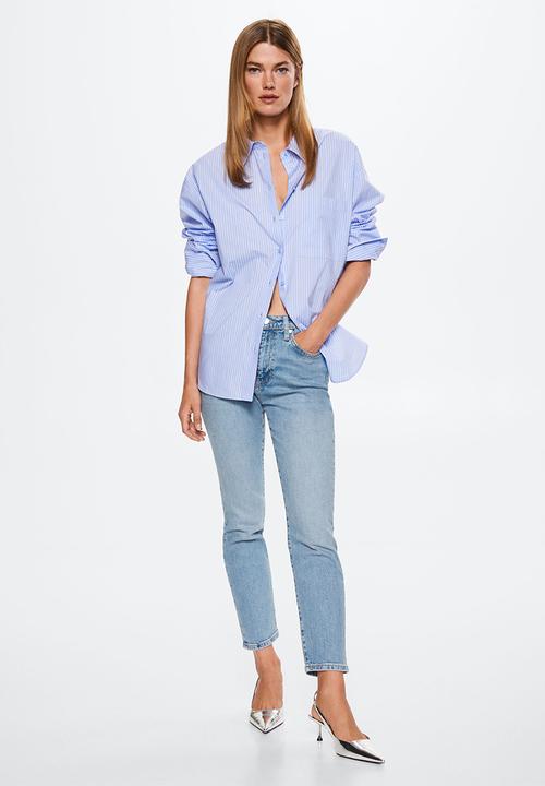 MANGO - Jeans claudia - medium blue