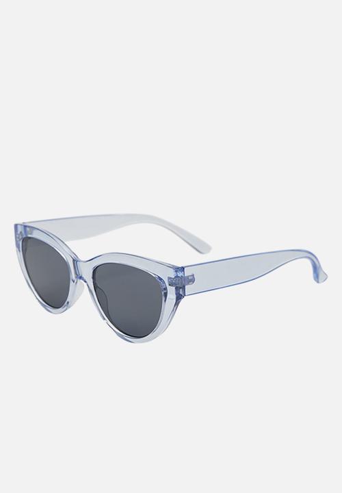 MANGO - Acetate frame sunglasses - blue