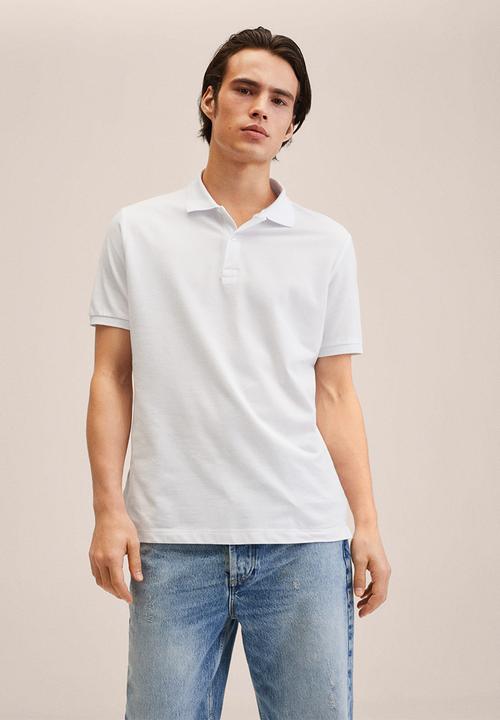 MANGO - Rea golfer- white
