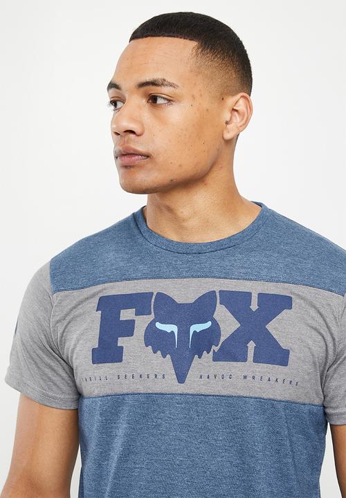 Fox - Thumper short sleeve tee - poisiden melange