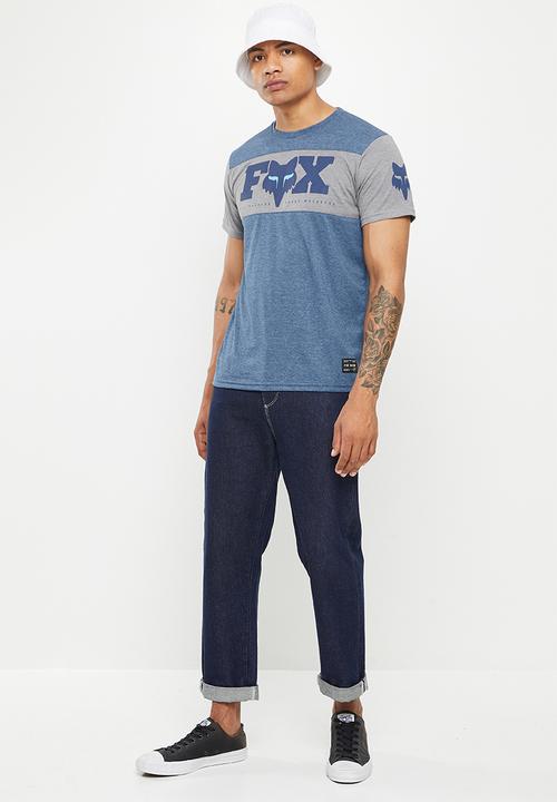 Fox - Thumper short sleeve tee - poisiden melange