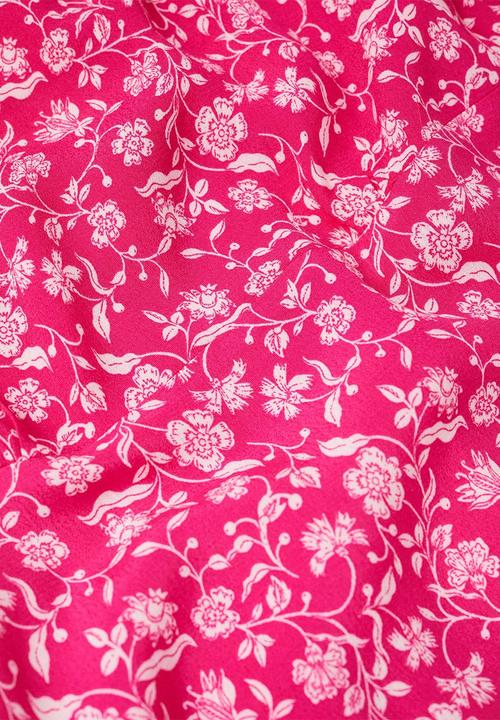 MANGO - Dress solange - bright pink