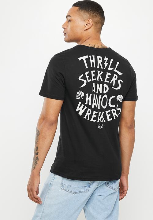 Fox - No contest short sleeve tee - black