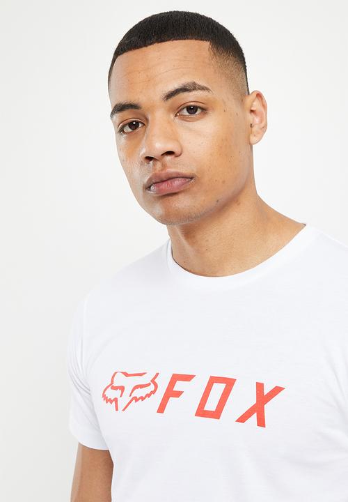 Fox - Apex short sleeve tee - white