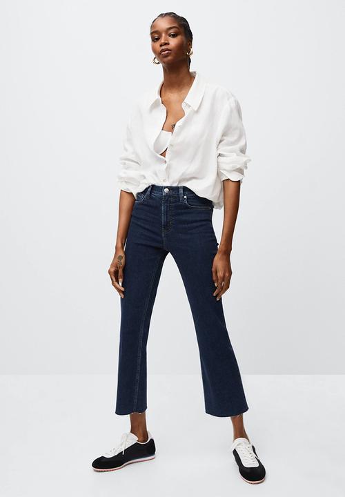 MANGO - Jeans sienna - mid blue