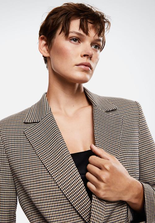 MANGO - Blazer charlott - brown