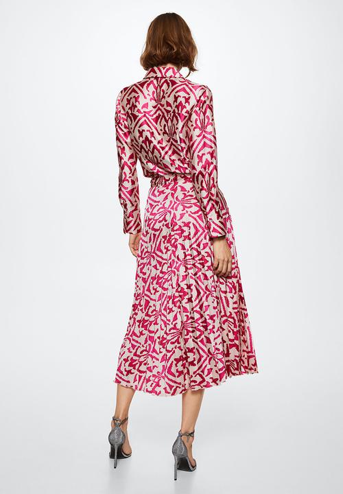 MANGO - Skirt quant - pink