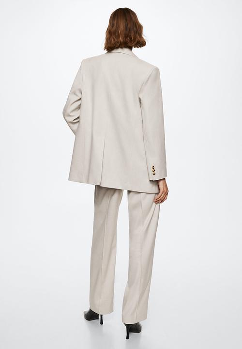 MANGO - Blazer duo - light beige