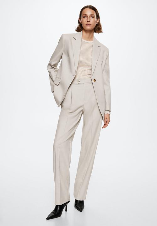 MANGO - Blazer duo - light beige