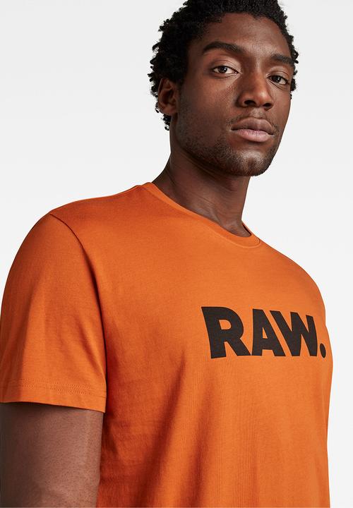 G-STAR - Holorn r T-shirt - gold flame