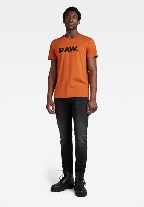 G-STAR - Holorn r T-shirt - gold flame