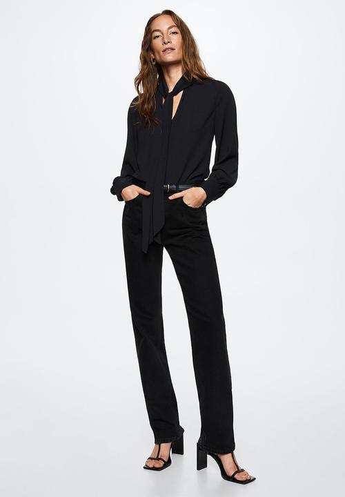 MANGO - Blouse sonia - black
