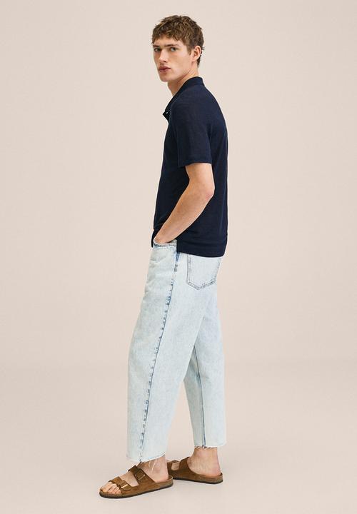 MANGO - Polo shirt amberes - navy