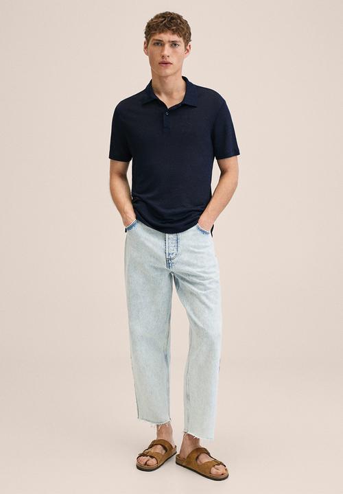 MANGO - Polo shirt amberes - navy