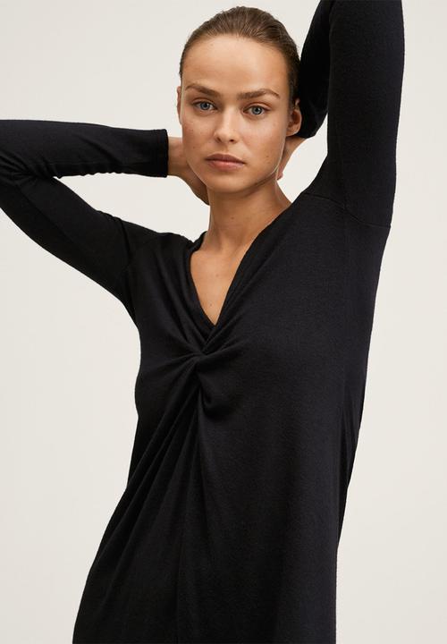 MANGO - Dress palson - black