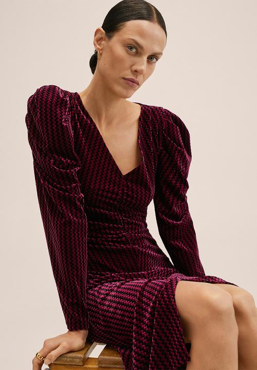 MANGO - Dress teseo - purple