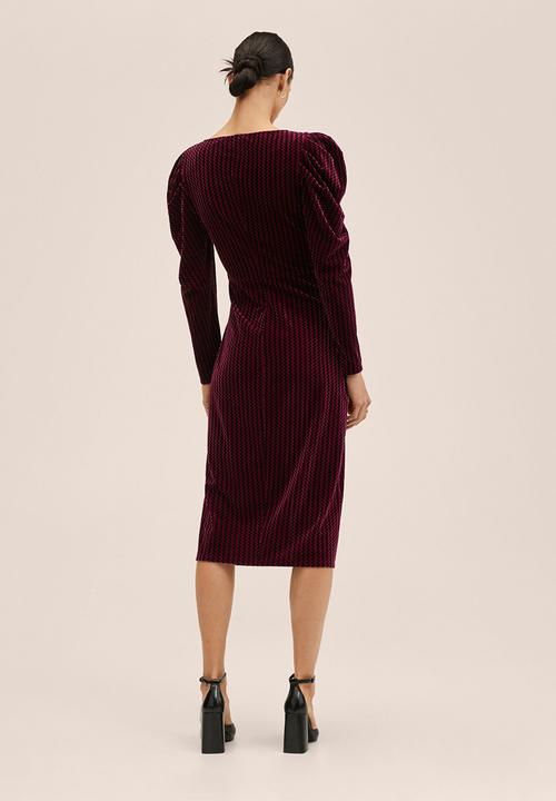 MANGO - Dress teseo - purple