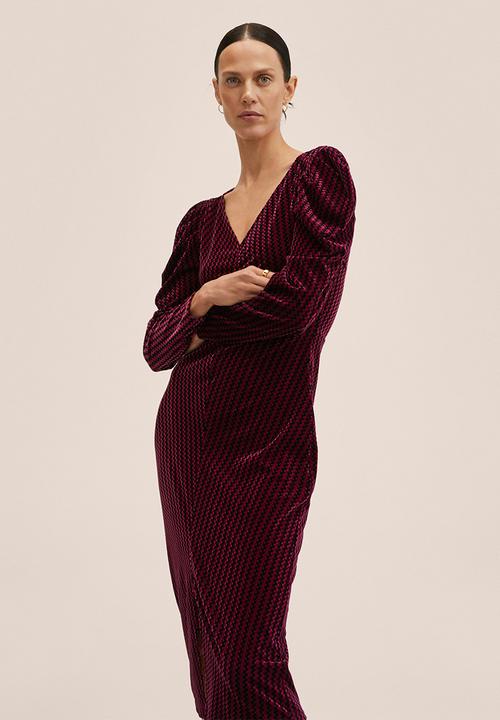 MANGO - Dress teseo - purple