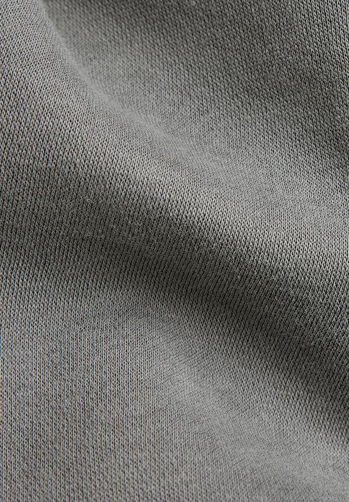 G-STAR - Premium core hooded long sleeve - granite