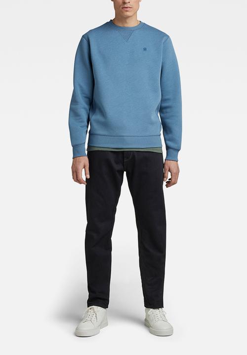 G-STAR - Premium core sweater - azul