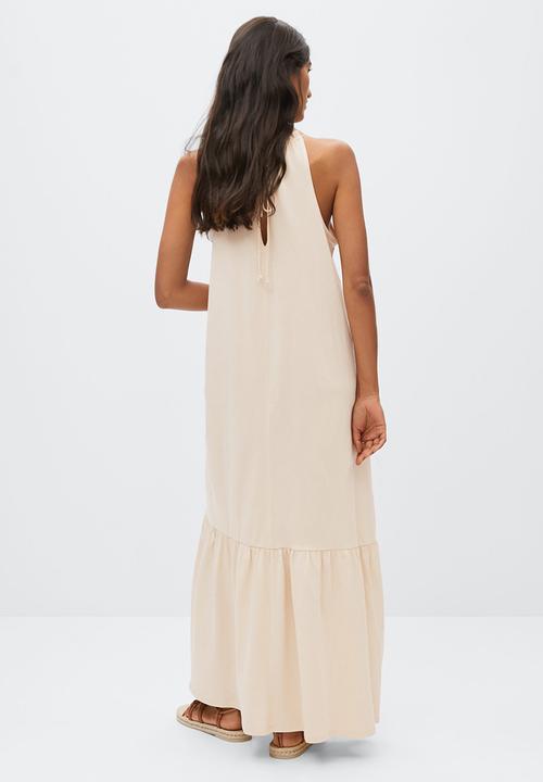 MANGO - Dress javier - mid beige
