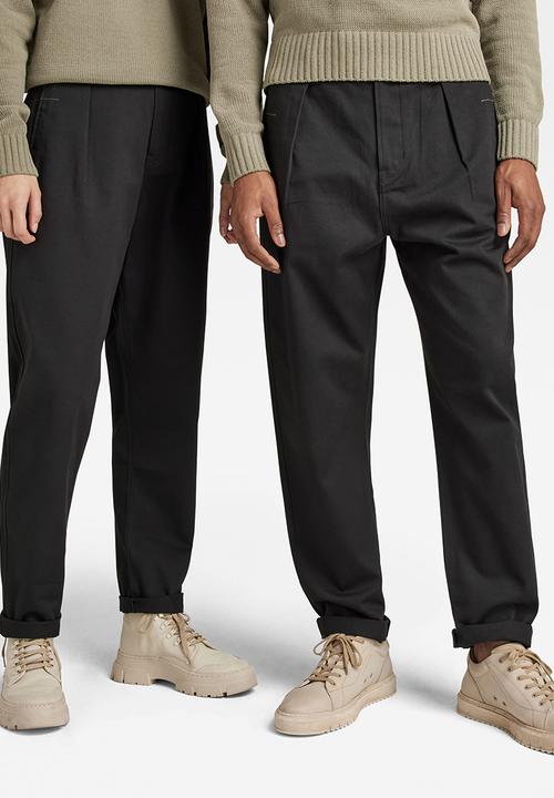 G-STAR - Worker chino relaxed - dk black