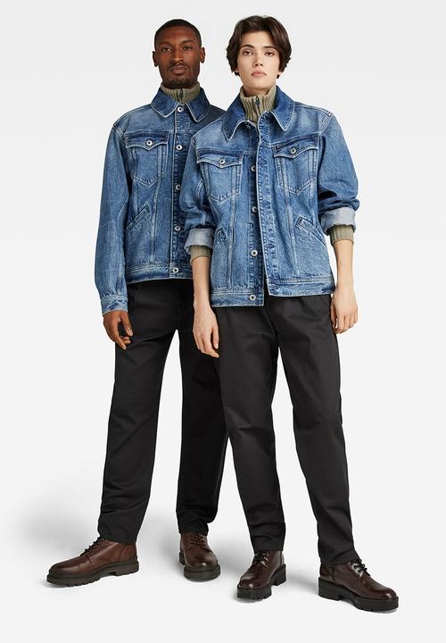G-STAR - Worker chino relaxed - dk black