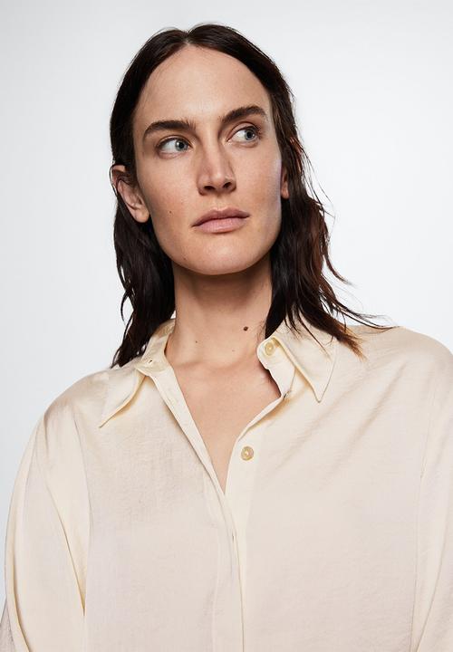 MANGO - Shirt ideale - natural