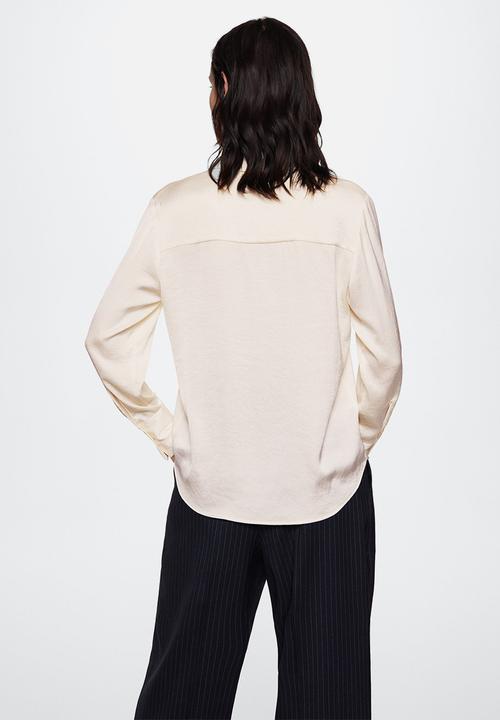 MANGO - Shirt ideale - natural
