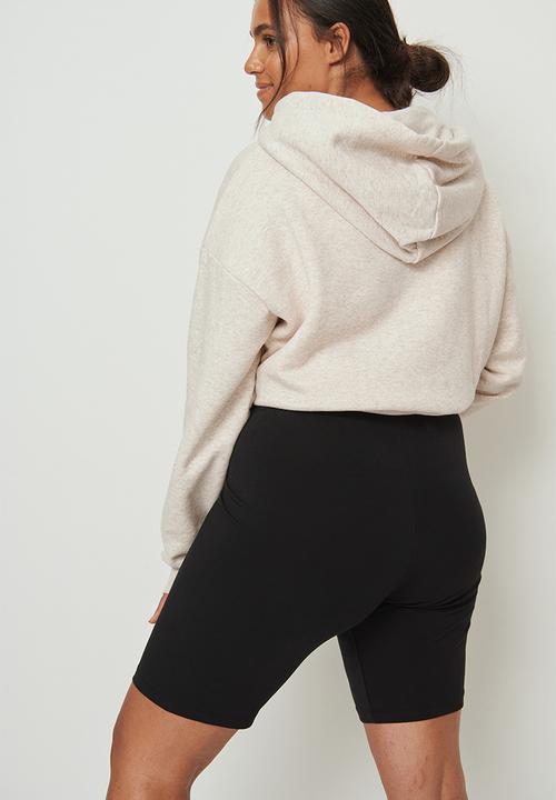 NA-KD - Plus slim short tights - black