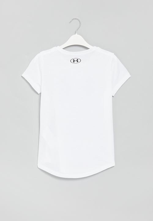Under Armour - Live sportstyle graphic short sleeve - white & black
