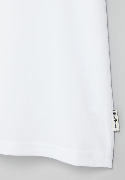 Ben Sherman - Kids logo tee  - white