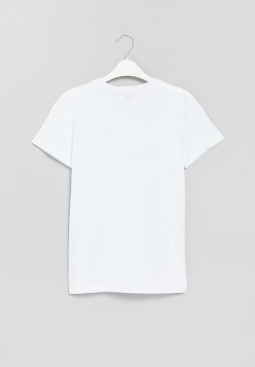 Ben Sherman - Kids logo tee  - white