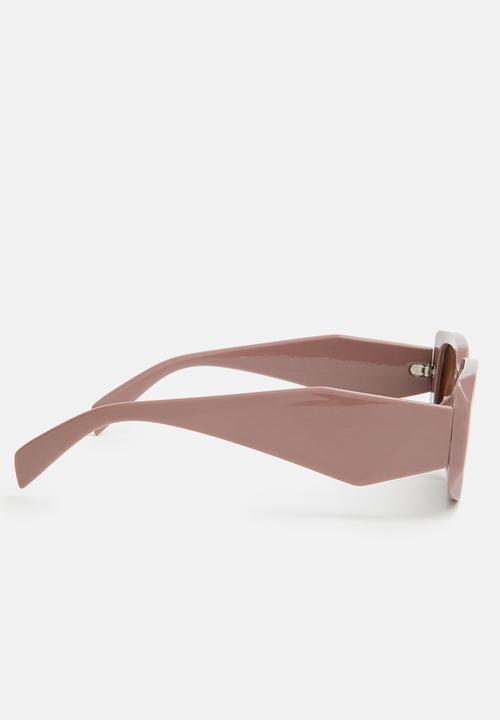 Superbalist - Haley square sunglasses - beige