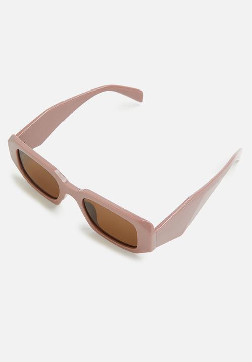 Superbalist - Haley square sunglasses - beige
