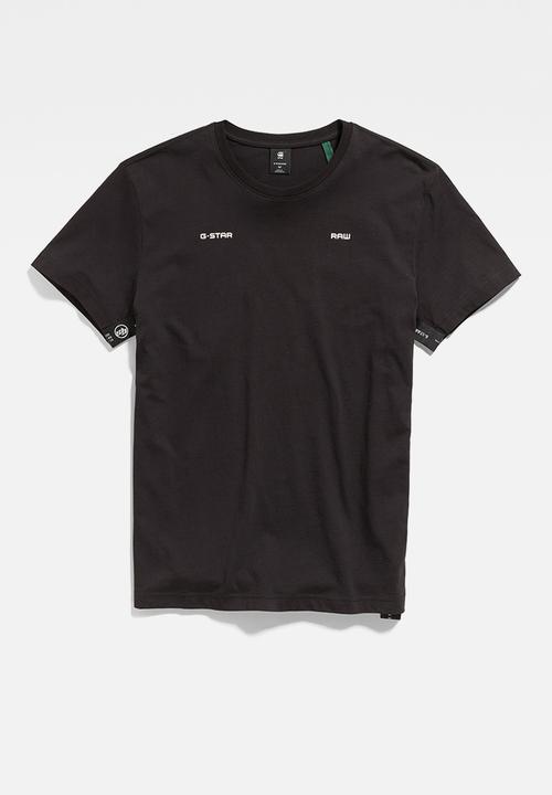 G-STAR - Logo tape r t - dk black