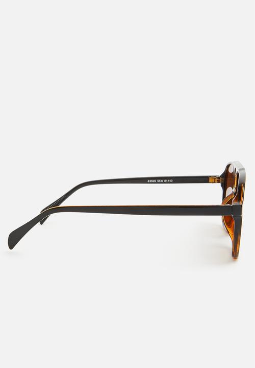 Superbalist - Leah aviator sunglasses - brown