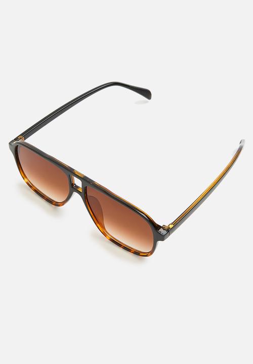 Superbalist - Leah aviator sunglasses - brown