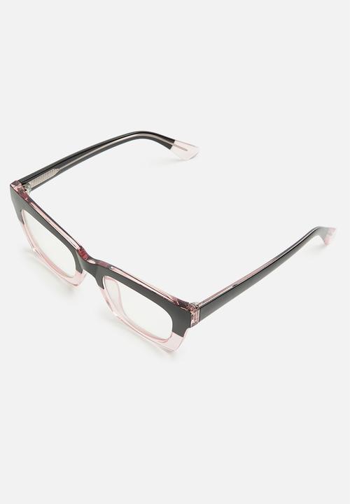 Superbalist - Macie blue light glasses - black & pink