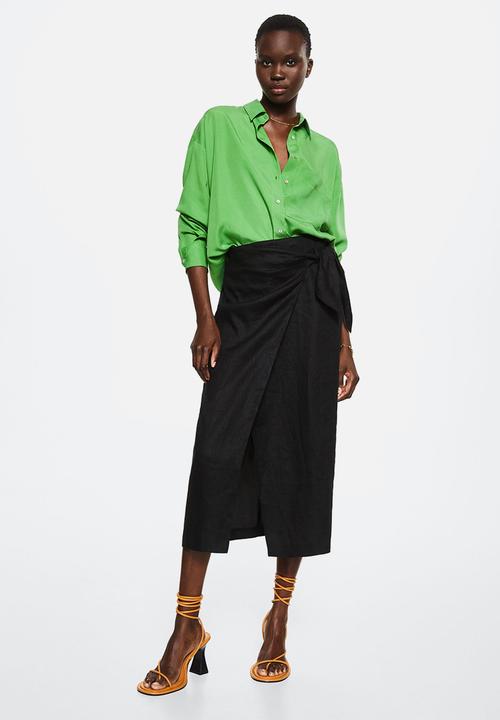 MANGO - Shirt lima - green