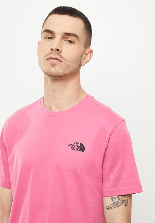 The North Face - M short sleeve simple dome tee - red violet