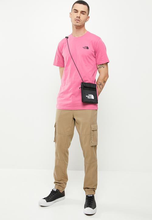 The North Face - M short sleeve simple dome tee - red violet