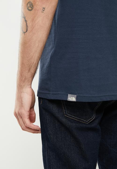 The North Face - M short sleeve never stop exploring tee - summit navy