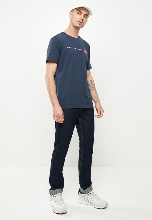 The North Face - M short sleeve never stop exploring tee - summit navy