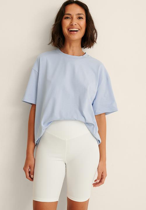 NA-KD - Basic biker shorts - white