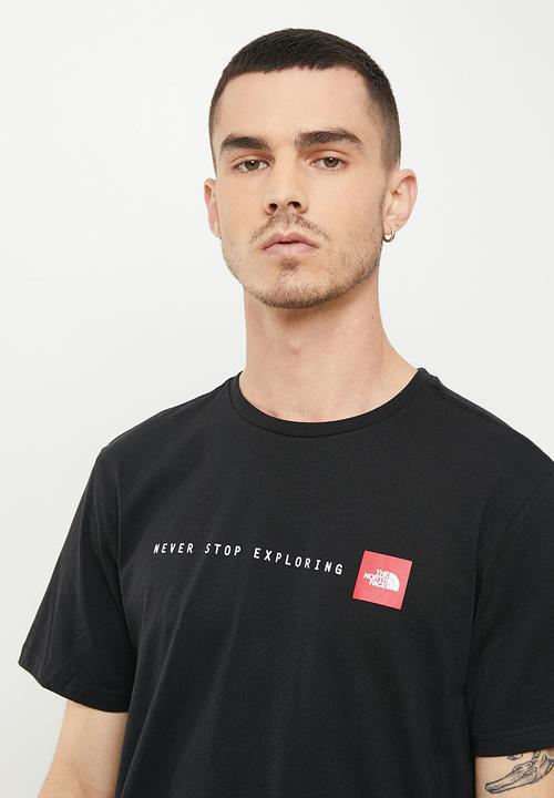 The North Face - M short sleeve never stop exploring tee - tnf black